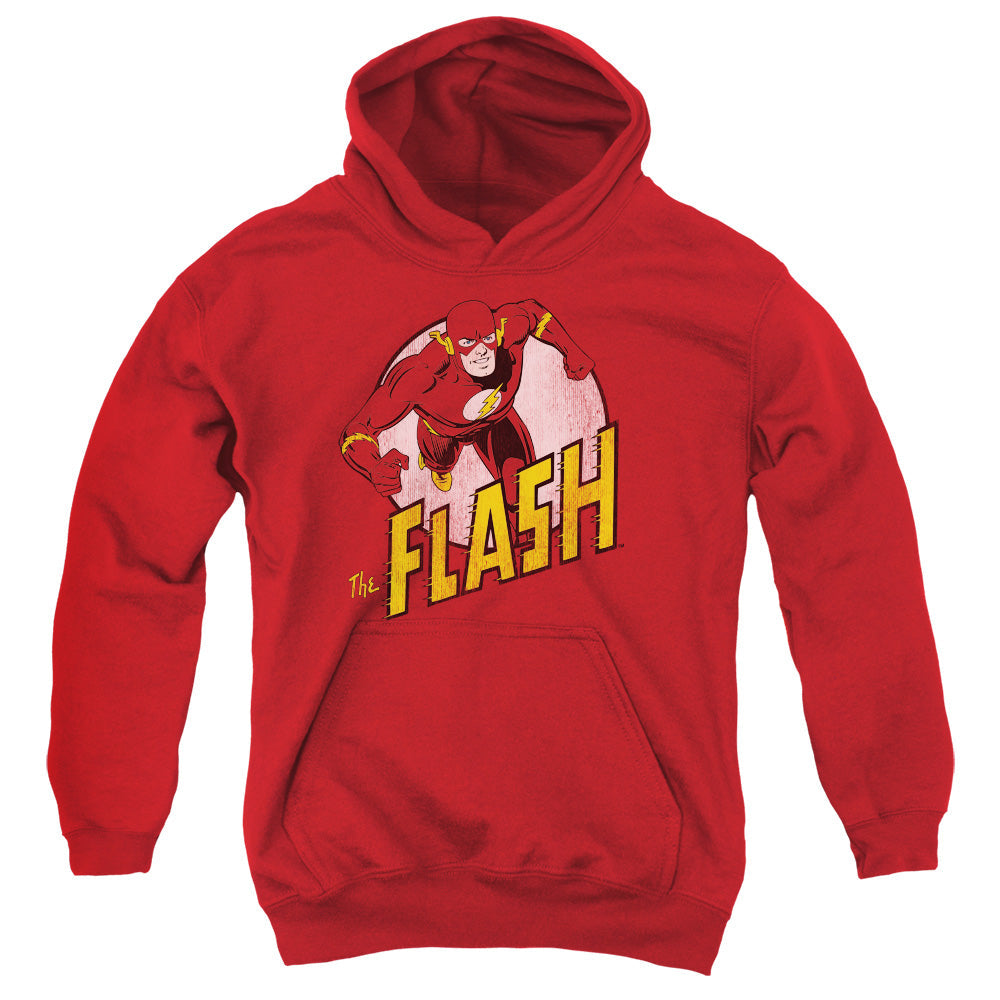 DC Comics Flash the Flash Kids Youth Hoodie Red Officially Licensed