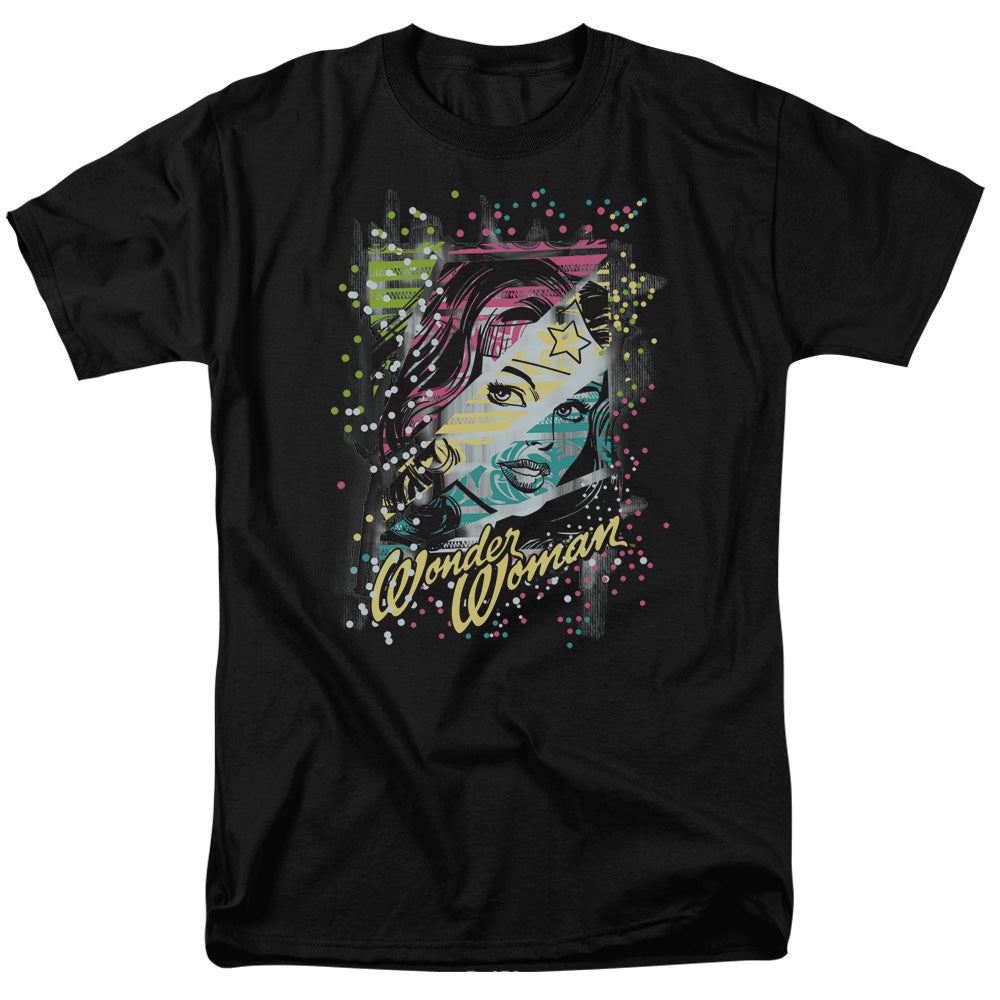 Dc Color Block Mens T Shirt Black Officially Licensed