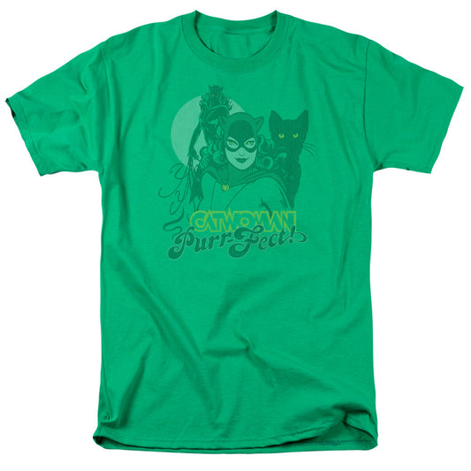 DC Comics Perrfect! Mens T Shirt Kelly Green Officially Licensed