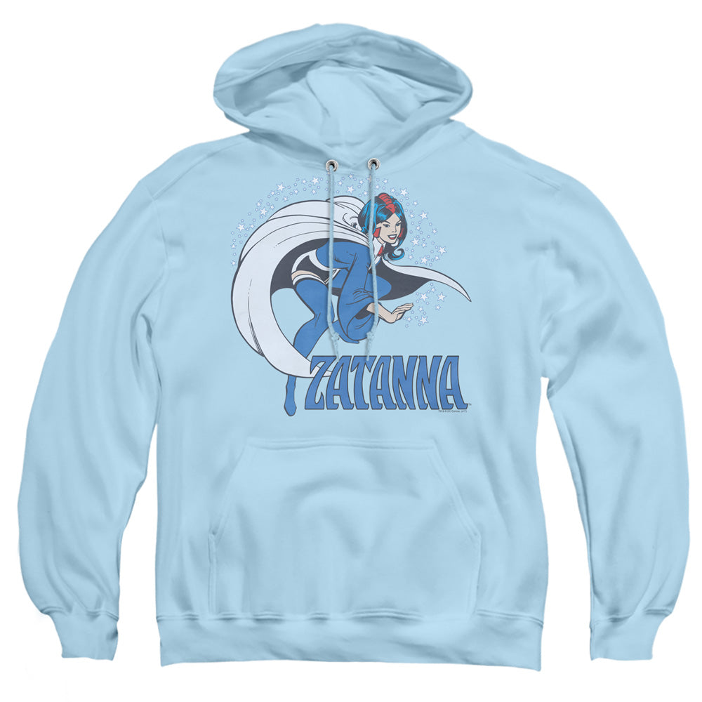 Dc Zatanna Mens Hoodie Light Blue Officially Licensed