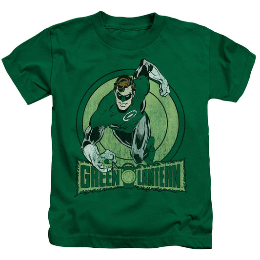 DC Comics Green Lantern Juvenile Kids Youth T Shirt Kelly Green Officially Licensed