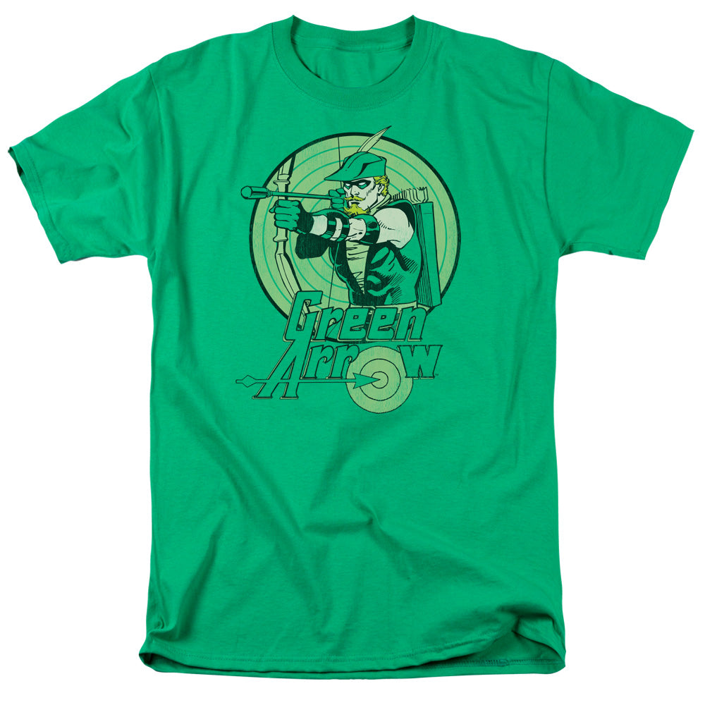 Dc Green Arrow Mens T Shirt Kelly Green Officially Licensed