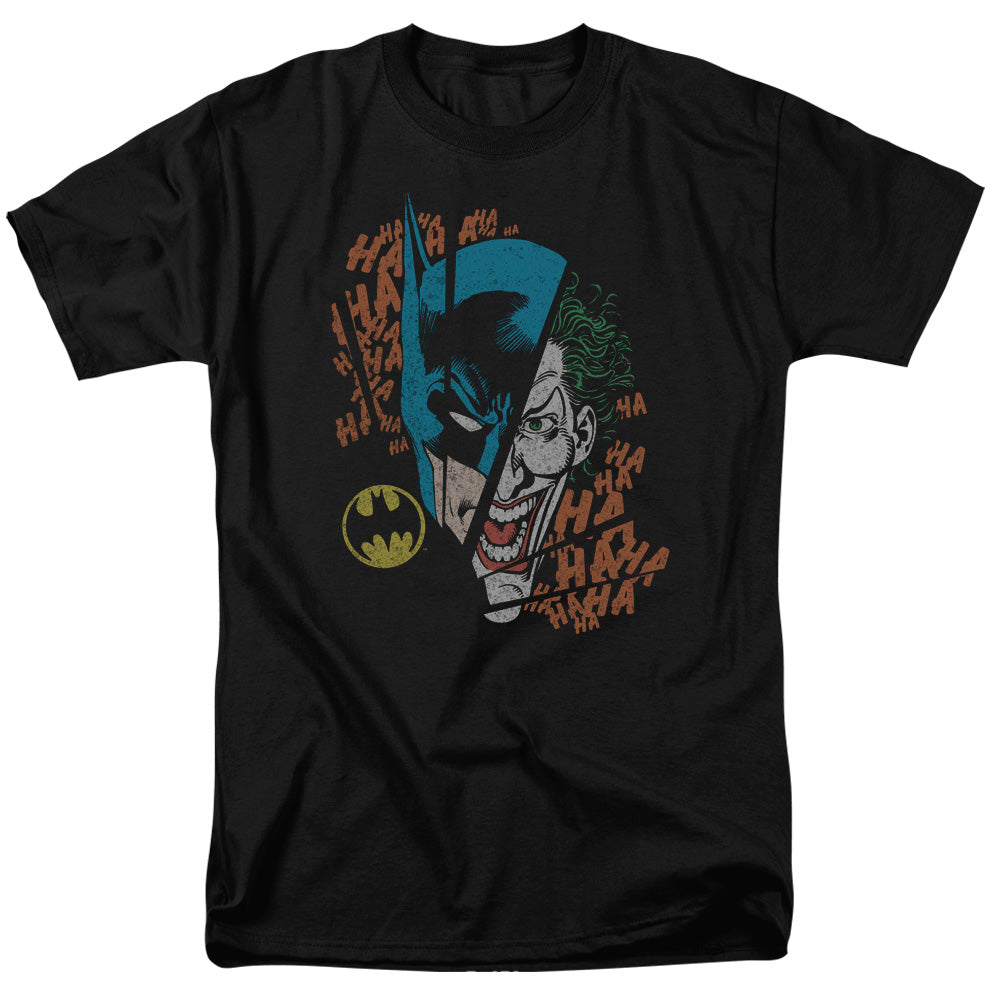 DC Comics Broken Visage Mens T Shirt Black Officially Licensed