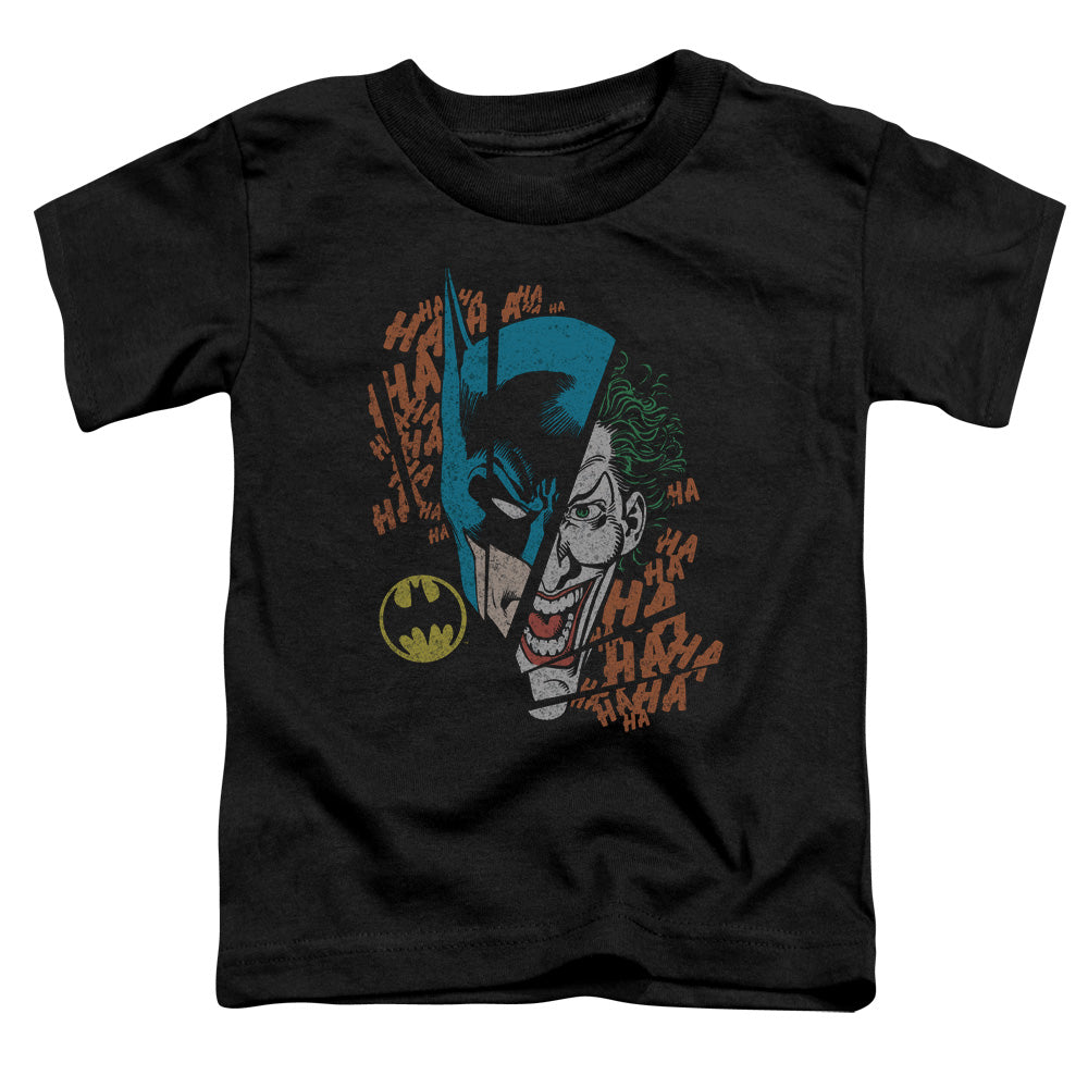 DC Comics Broken Visage Toddler Kids Youth T Shirt Black Officially Licensed