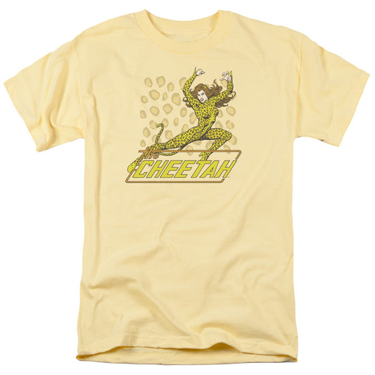 DC Comics the Cheetah Mens T Shirt Yellow Officially Licensed