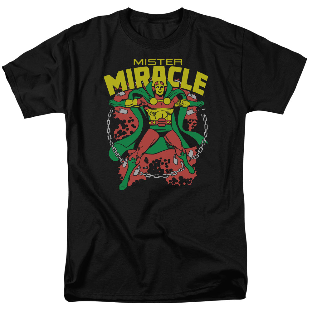 Dc Mr Miracle Mens T Shirt Black Officially Licensed