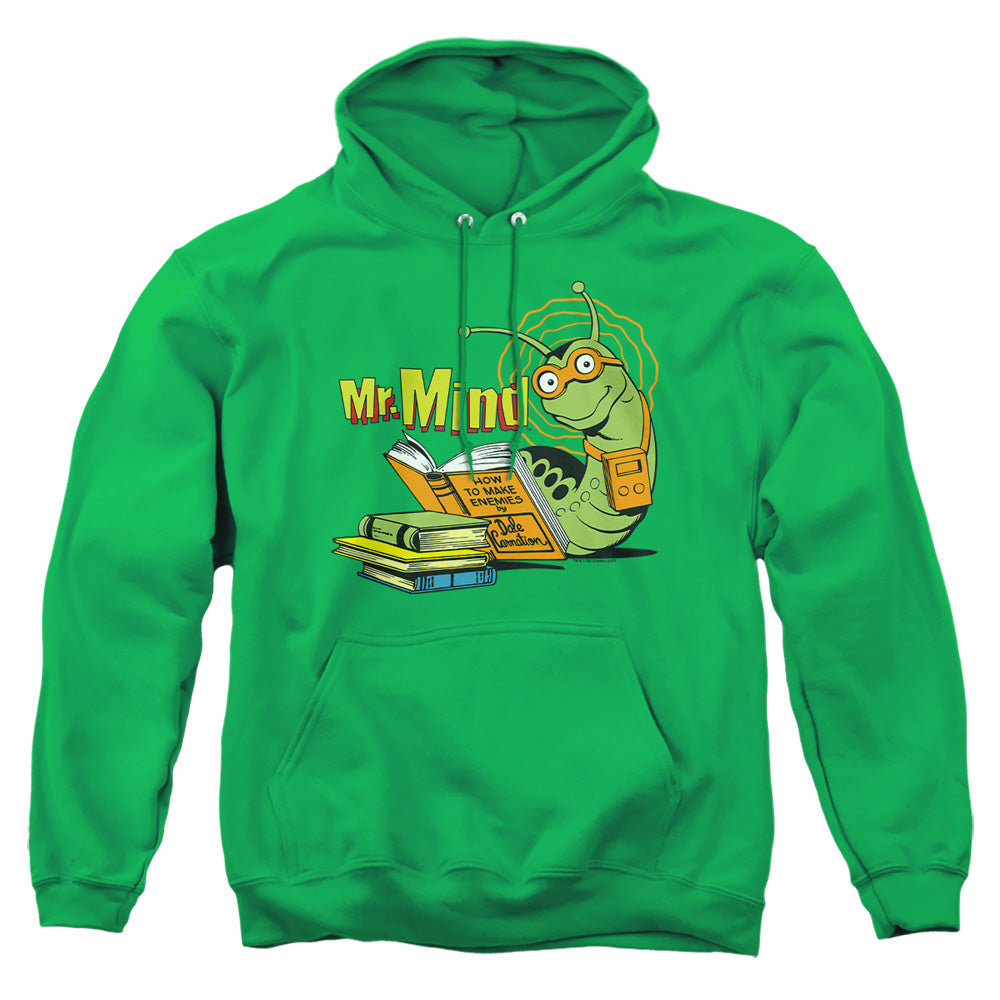 Dc Mr Mind Mens Hoodie Kelly Green Officially Licensed