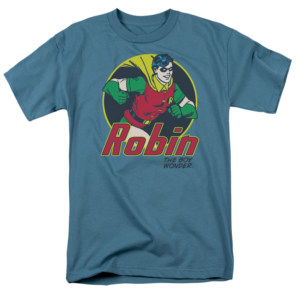 Dc The Boy Wonder Mens T Shirt Slate Officially Licensed