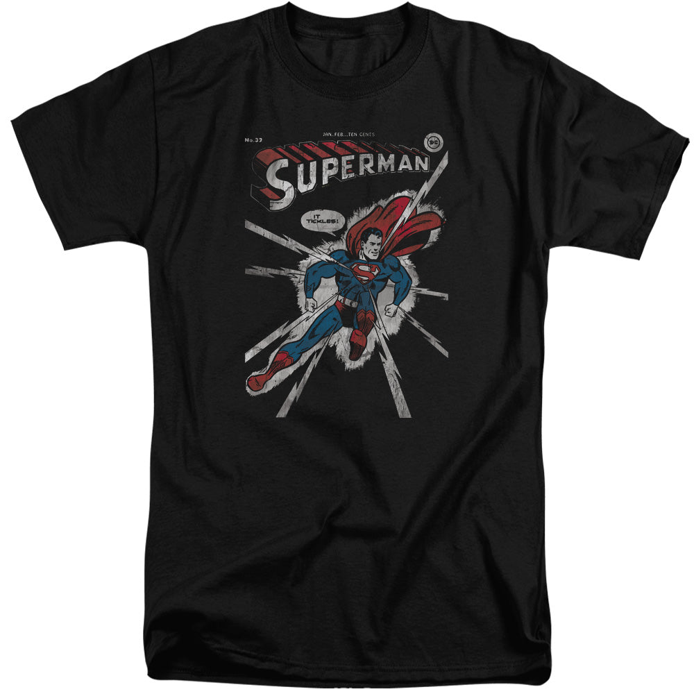 Dc Cover Me Mens Tall T Shirt Black Officially Licensed