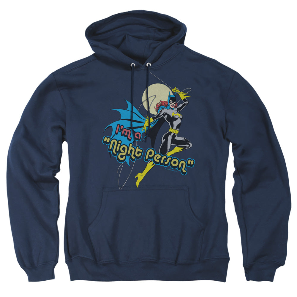 Dc Night Person Mens Hoodie Navy Officially Licensed