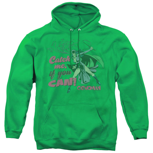 DC Comics Catch Me Mens Hoodie Kelly Green Officially Licensed