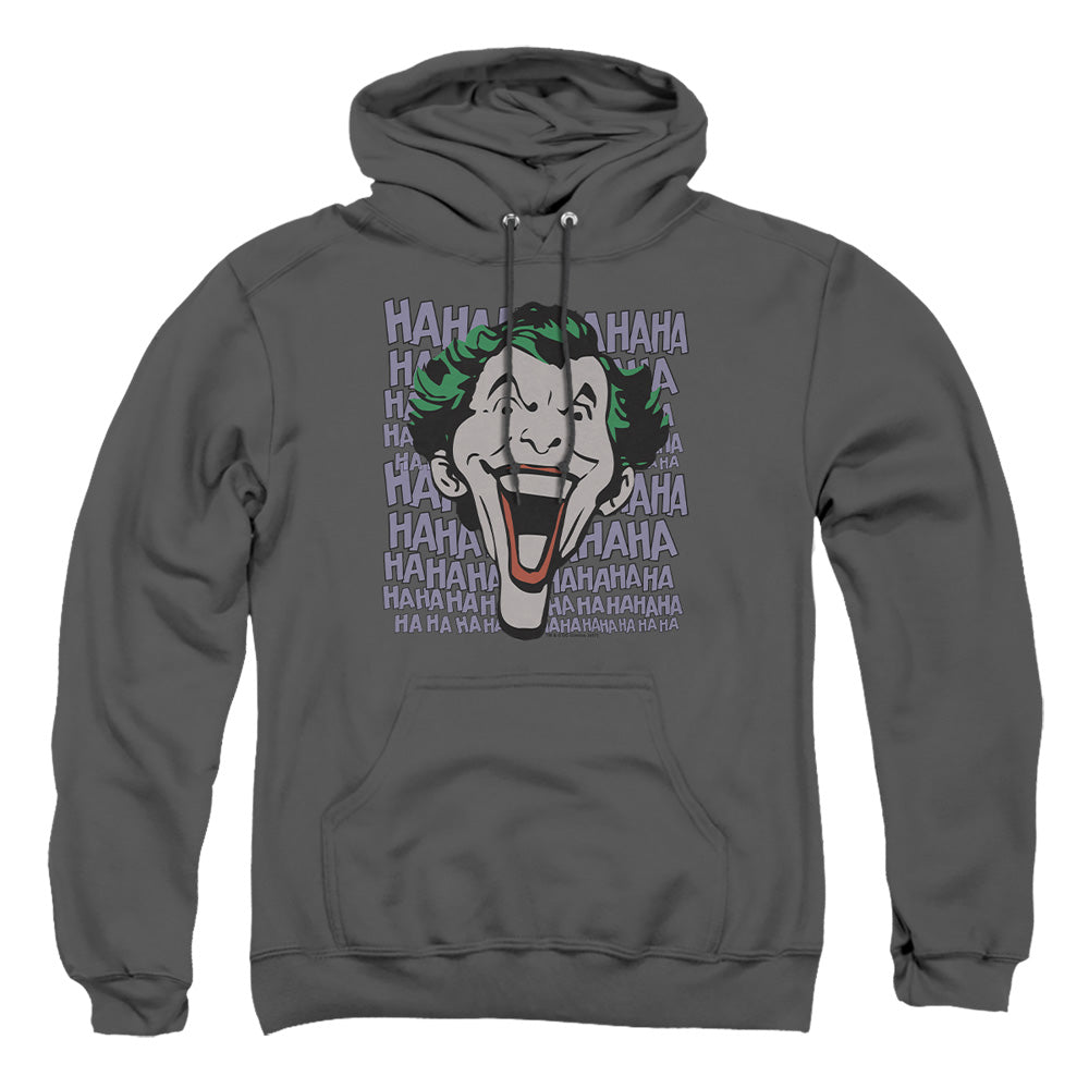 Dc Dastardly Merriment Mens Hoodie Charcoal Officially Licensed