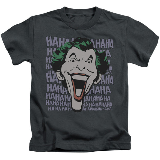 DC Comics Dastardly Merriment Juvenile Kids Youth T Shirt Charcoal Officially Licensed