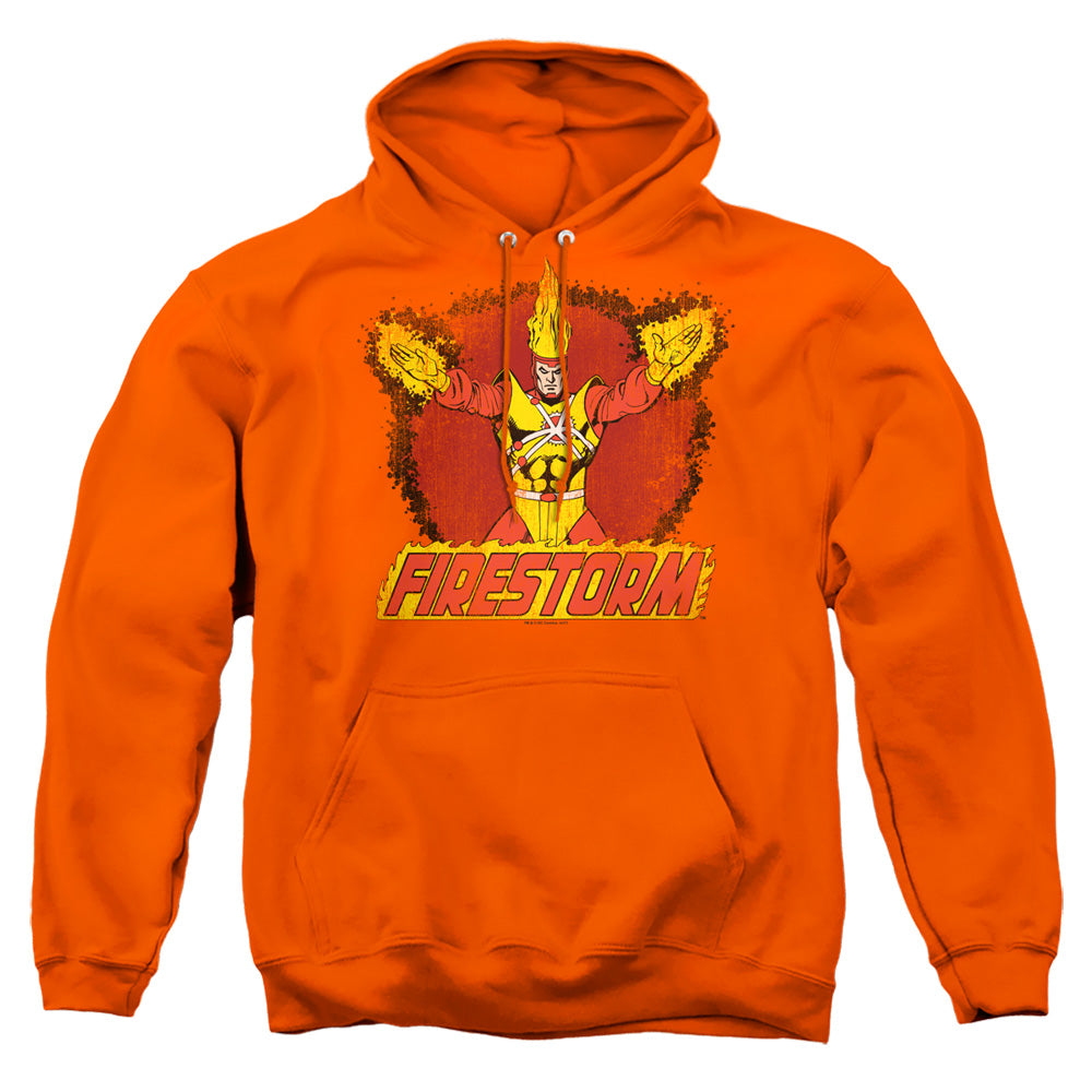 Dc Ring Of Firestorm Mens Hoodie Orange Officially Licensed