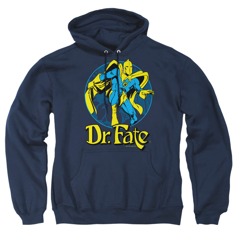 Dc Dr Fate Ankh Mens Hoodie Navy Officially Licensed