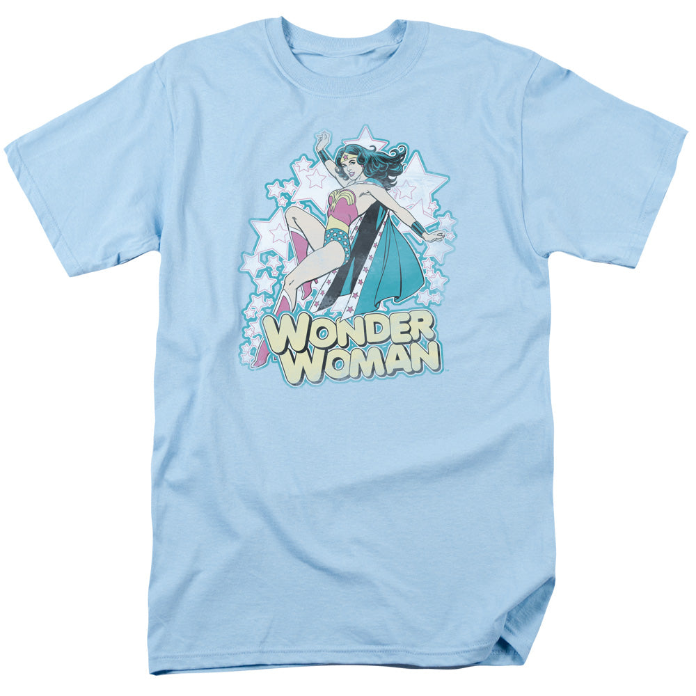 DC Comics Im Wonder Woman Mens T Shirt Light Blue Officially Licensed