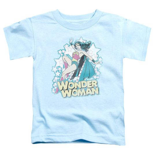 DC Comics Im Wonder Woman Toddler Kids Youth T Shirt Light Blue Officially Licensed