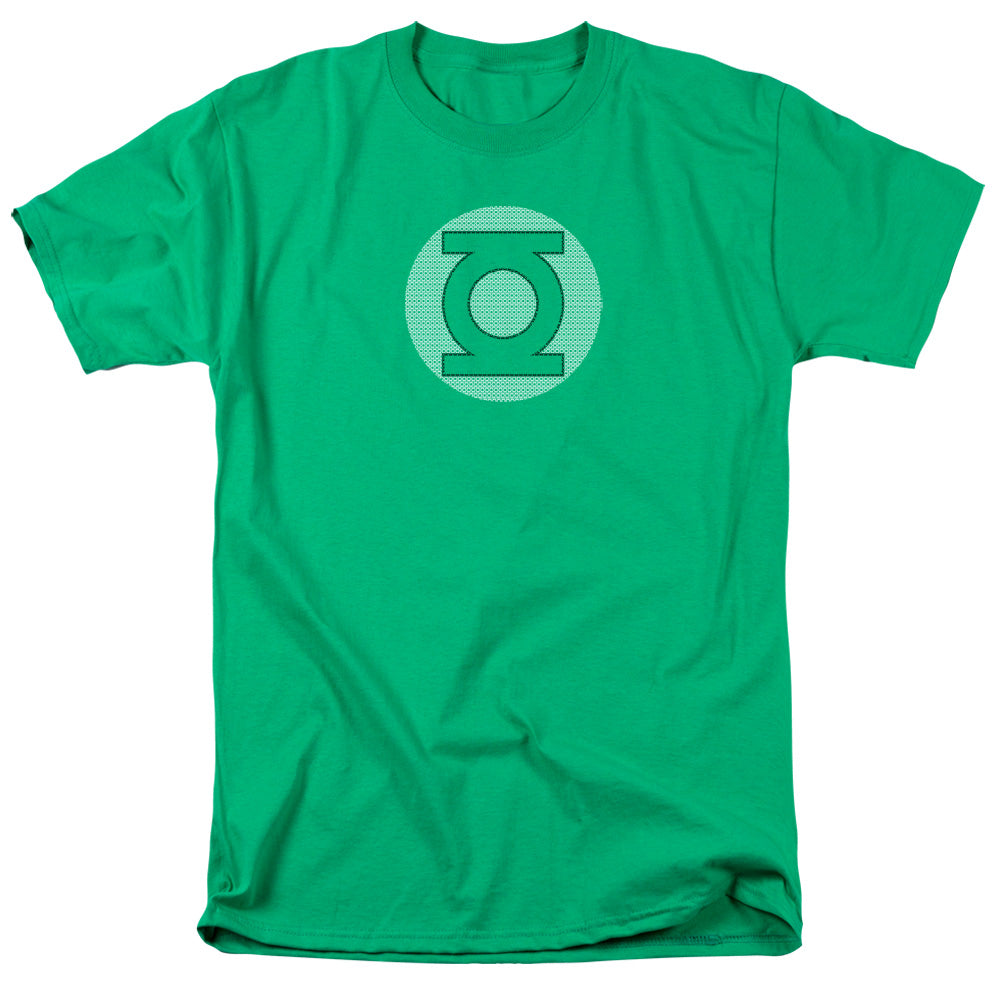 DC Comics Gl Little Logos Mens T Shirt Kelly Green Officially Licensed