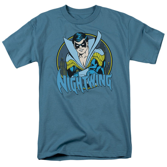 DC Comics Nightwing Mens T Shirt Slate Officially Licensed