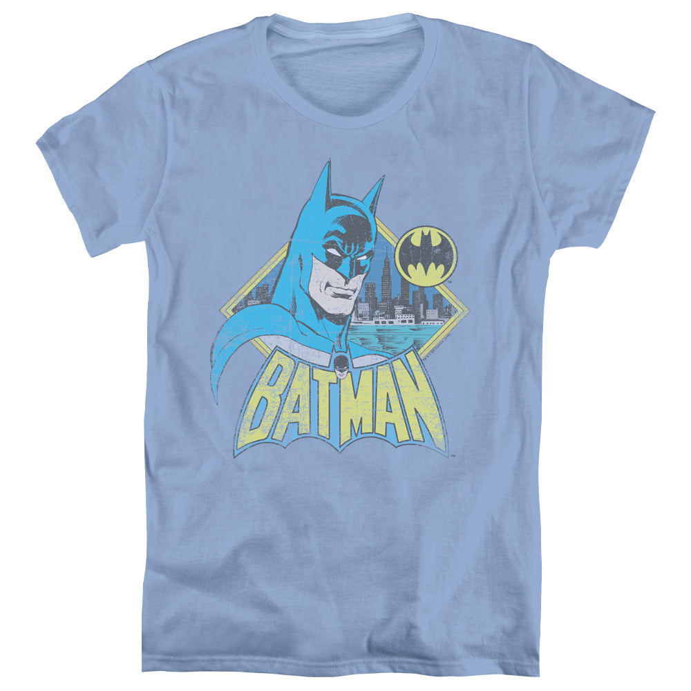 DC Comics Watch Yourself Womens T Shirt Carolina Blue Officially Licensed