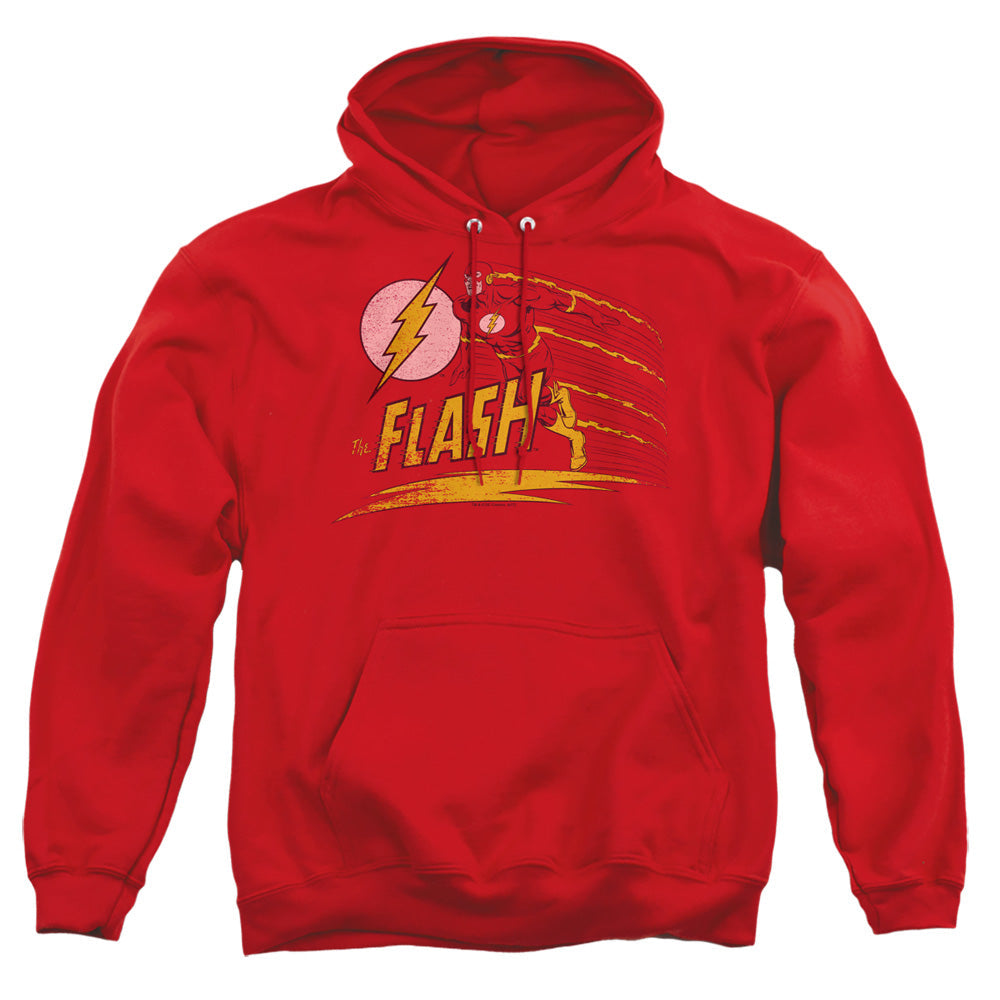 Dc Flash Like Lightning Mens Hoodie Red Officially Licensed