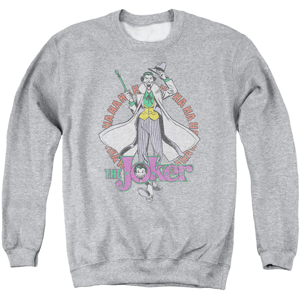 Dc Maniacal Mens Crewneck Sweatshirt Athletic Heather