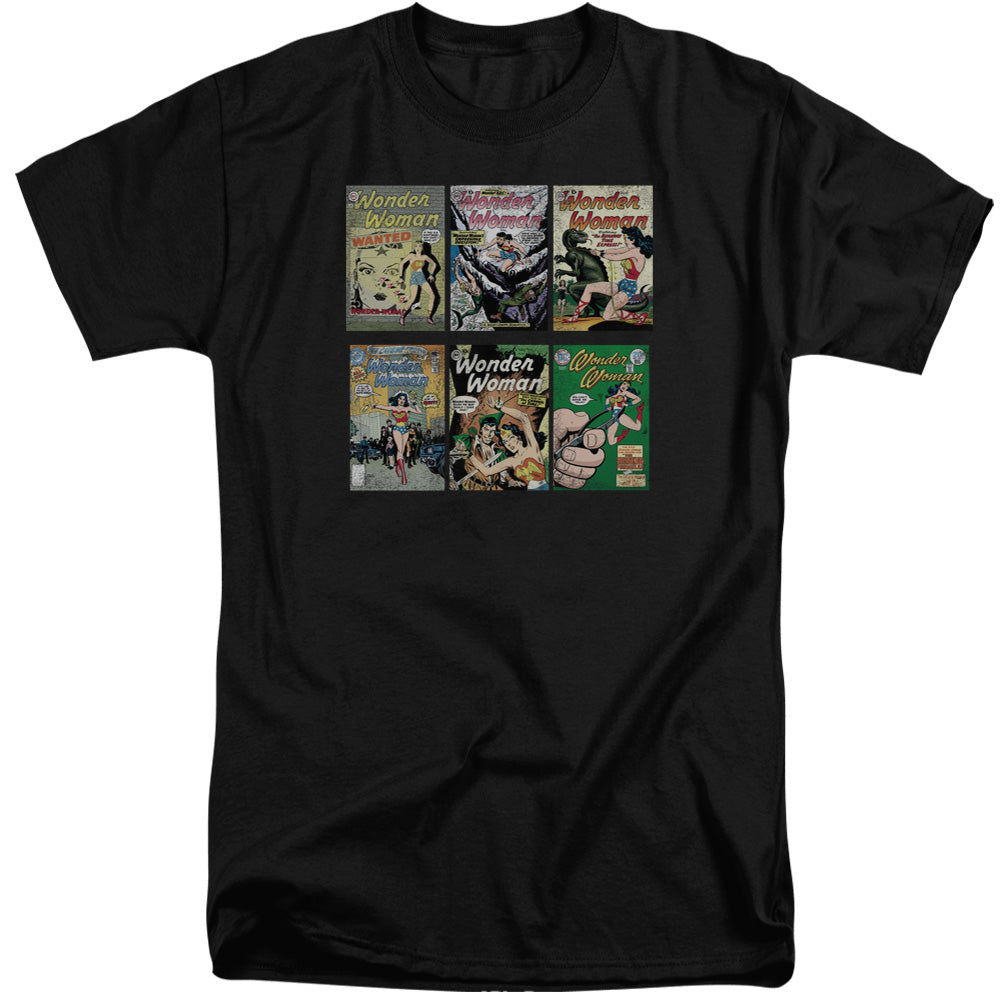 DC Comics Ww Covers Mens Tall T Shirt Adult Tall Black Officially Licensed