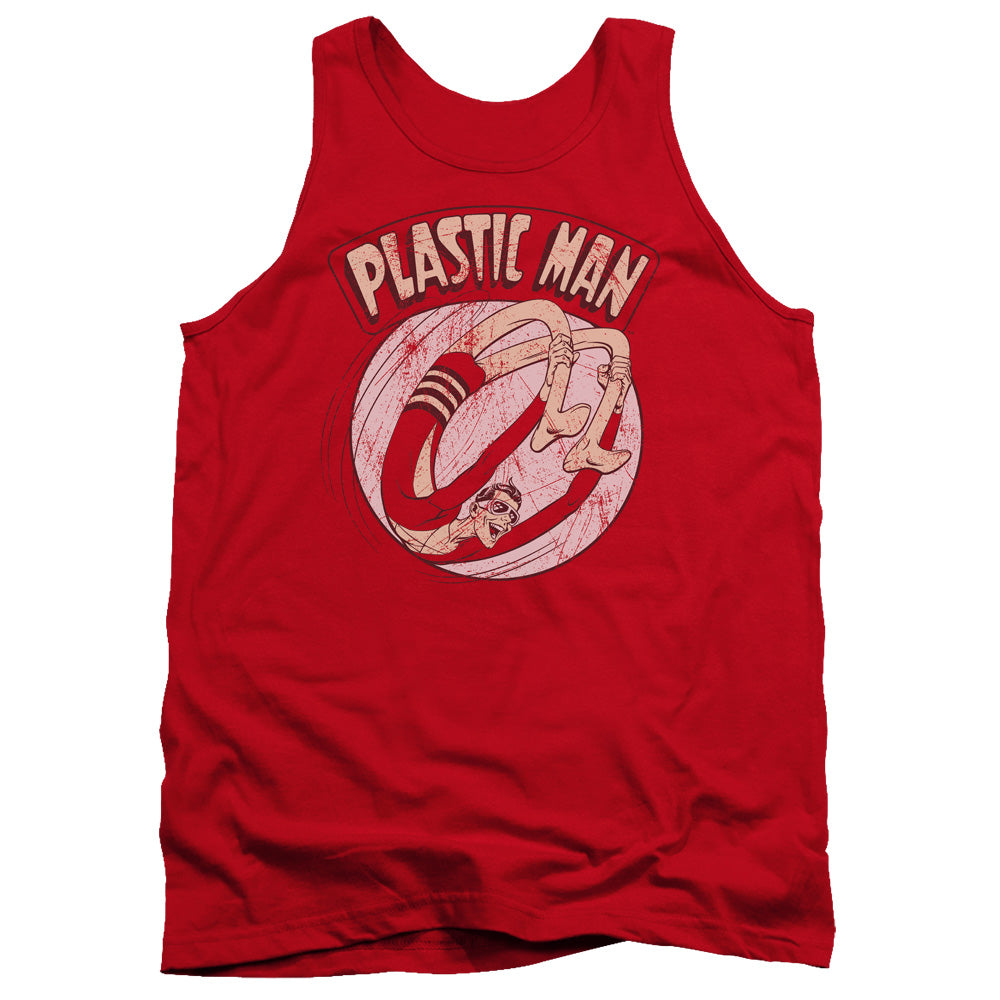 Dc Bounce Mens Tank Top Shirt Red Officially Licensed