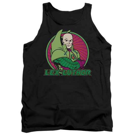 DC Comics Lex Luthor Mens Tank Top Shirt Black Officially Licensed