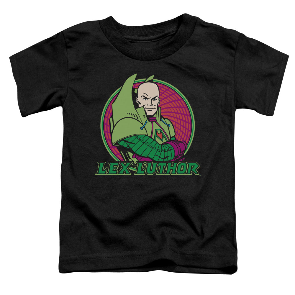 DC Comics Lex Luthor Toddler Kids Youth T Shirt Black Officially Licensed