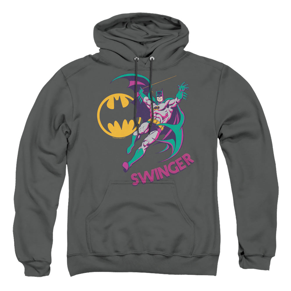 Dco Swinger Mens Hoodie Charcoal Officially Licensed