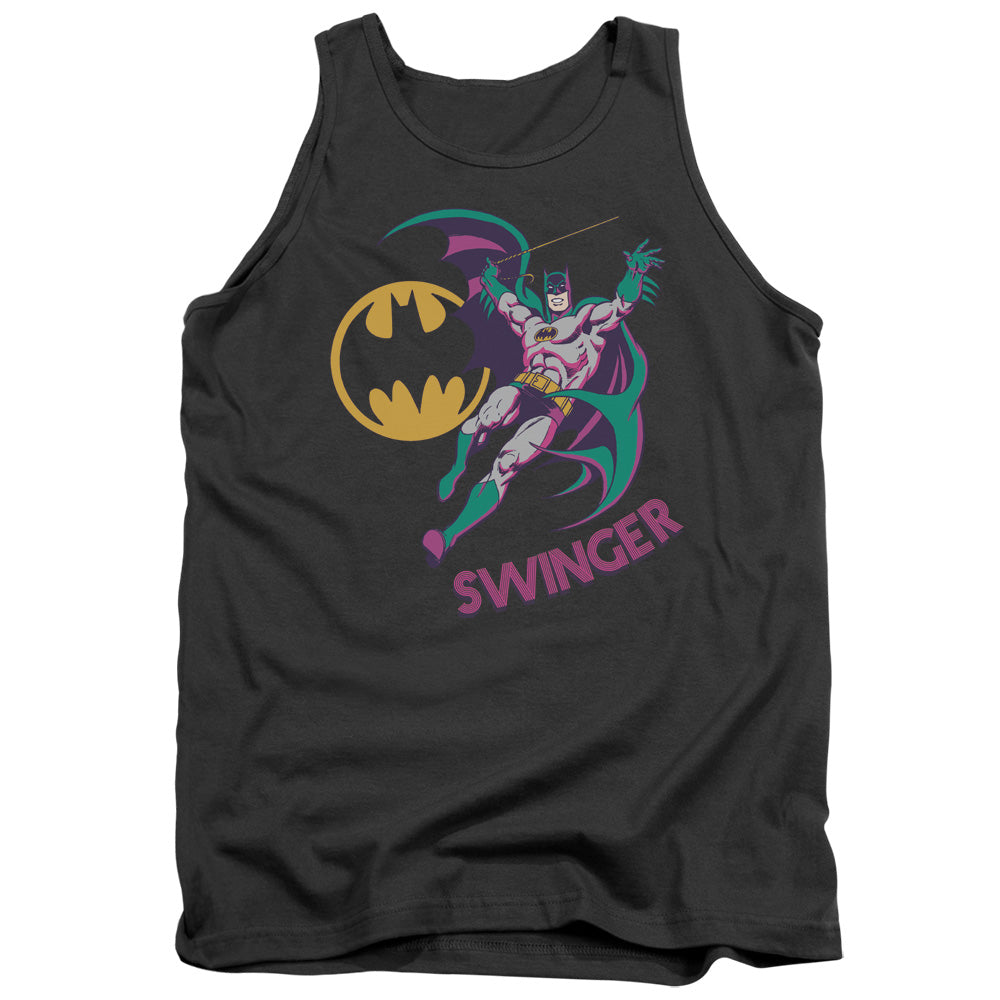 Dco Swinger Mens Tank Top Shirt Charcoal Officially Licensed