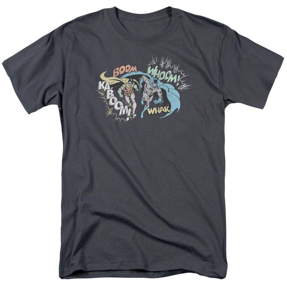 Dco Action Duo Mens T Shirt Charcoal Officially Licensed