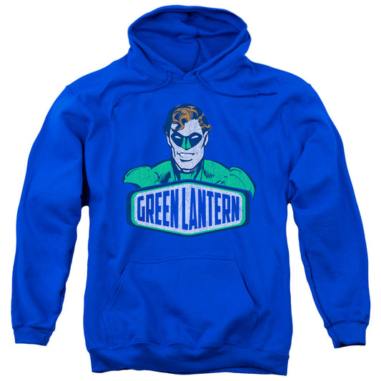 DC Comics Green Lantern Sign Mens Hoodie Royal Blue Officially Licensed
