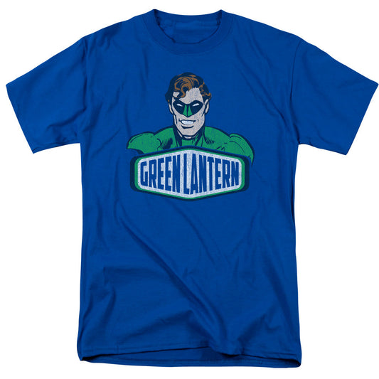 DC Comics Green Lantern Sign Mens T Shirt Royal Blue Officially Licensed