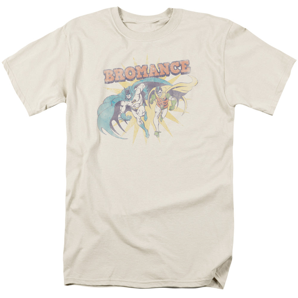 Dc Bromance Mens T Shirt Cream Officially Licensed