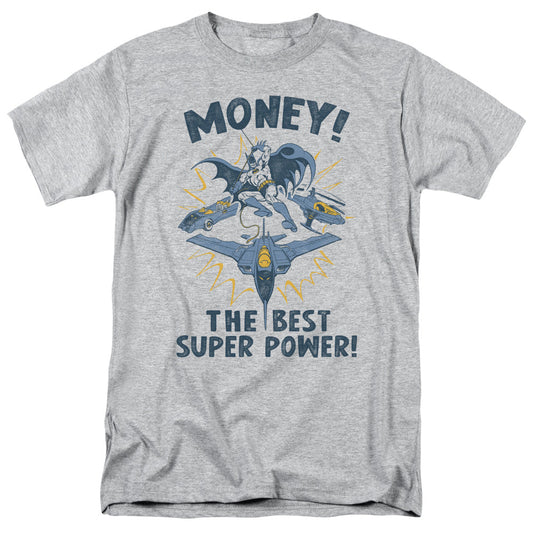 DC Comics Money Mens T Shirt Athletic Heather Officially Licensed