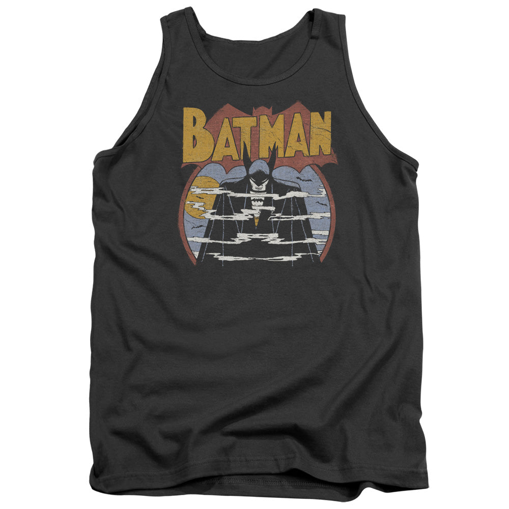 DC Comics Foggy Mens Tank Top Shirt Charcoal Officially Licensed