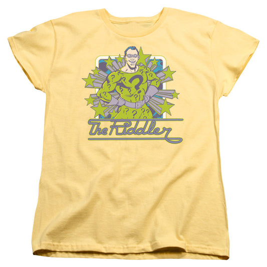 DC Comics Riddler Stars Womens T Shirt Banana Officially Licensed