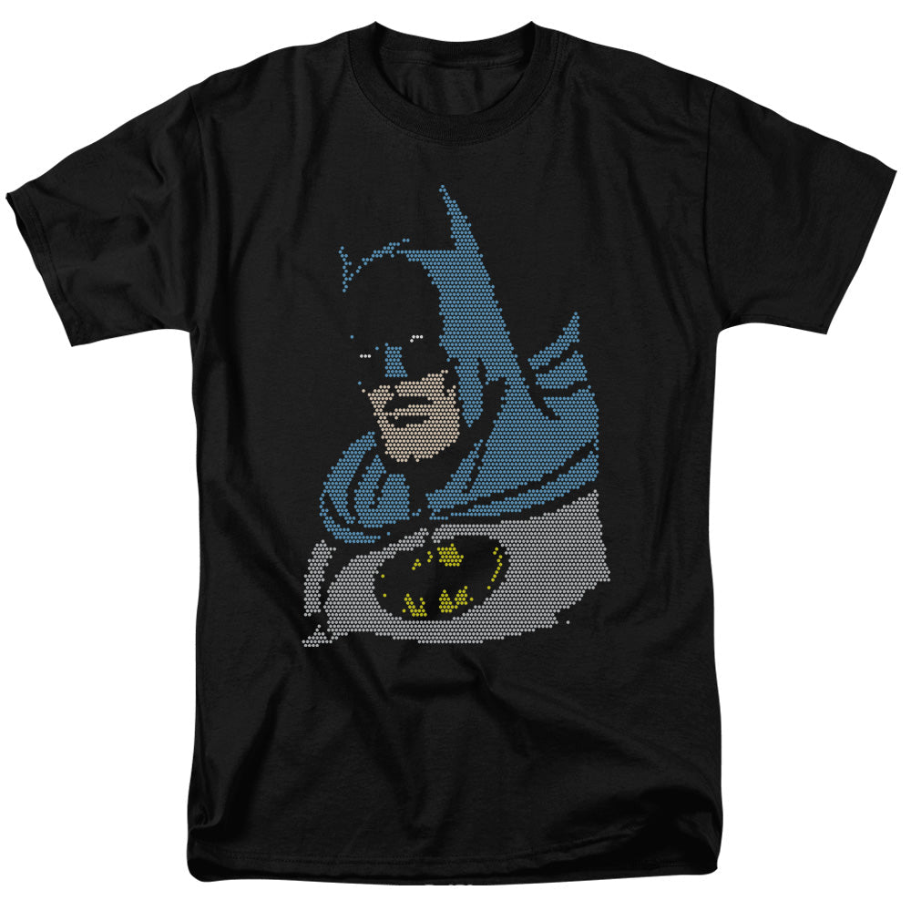 Dc Lite Brite Batman Mens T Shirt Black Officially Licensed