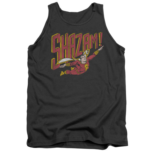 DC Comics Retro Marvel Mens Tank Top Shirt Charcoal Officially Licensed