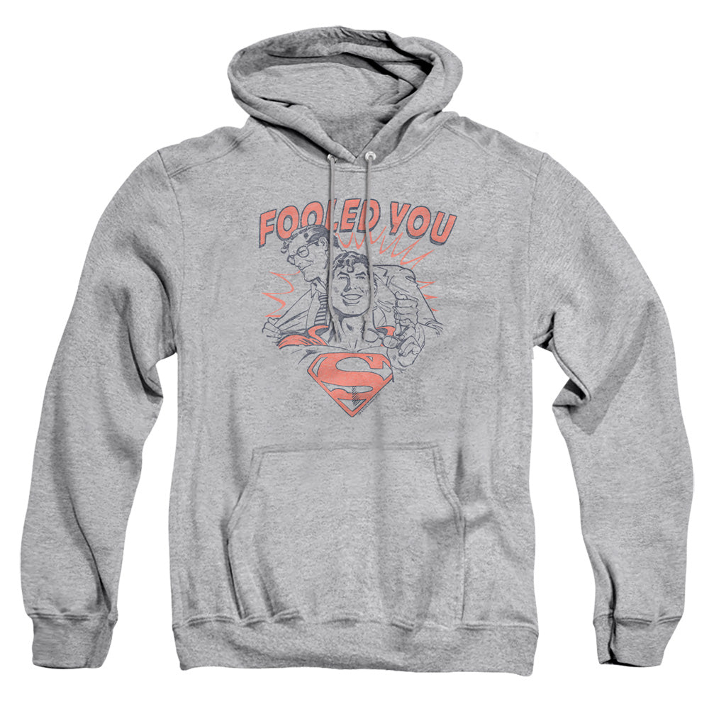 Dc Fooled You Mens Hoodie Athletic Heather Officially Licensed