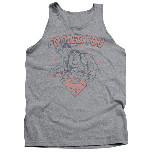 DC Comics Fooled You Mens Tank Top Shirt Athletic Heather Officially Licensed