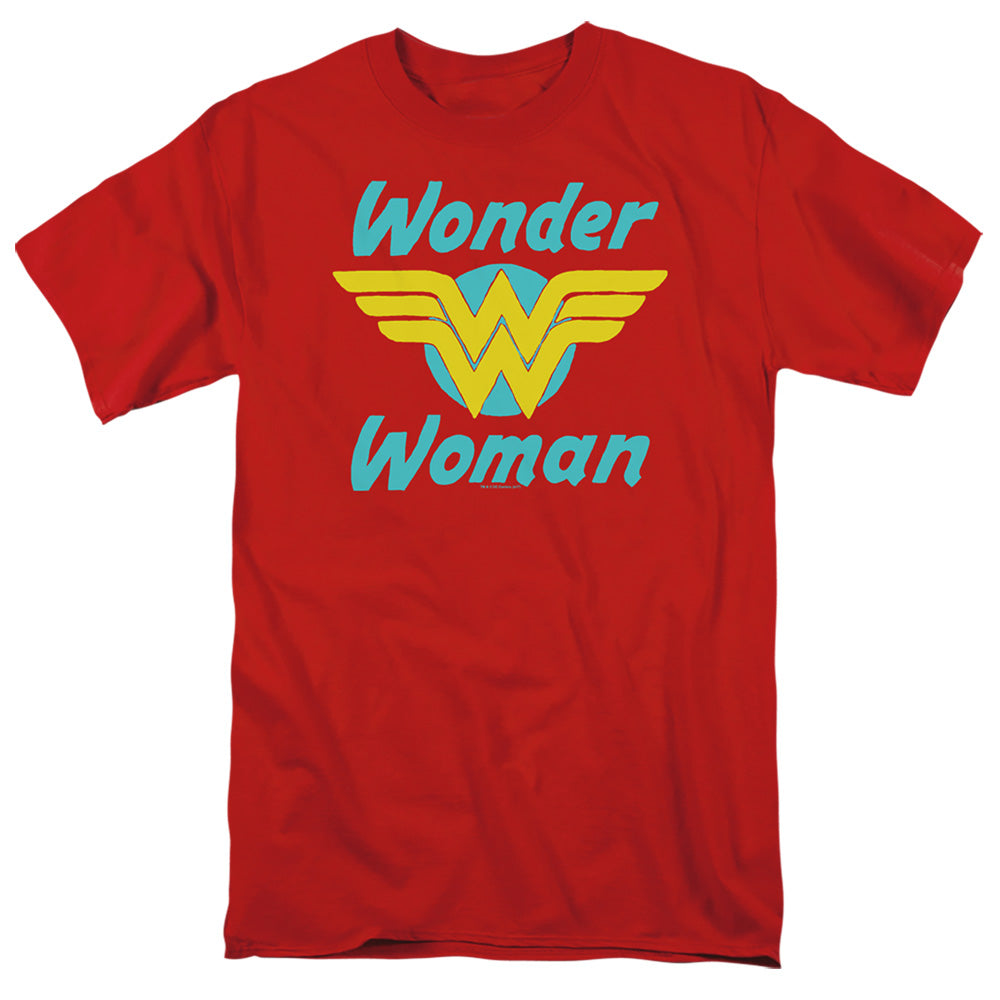 Dc Wonder Wings Mens T Shirt Red Officially Licensed