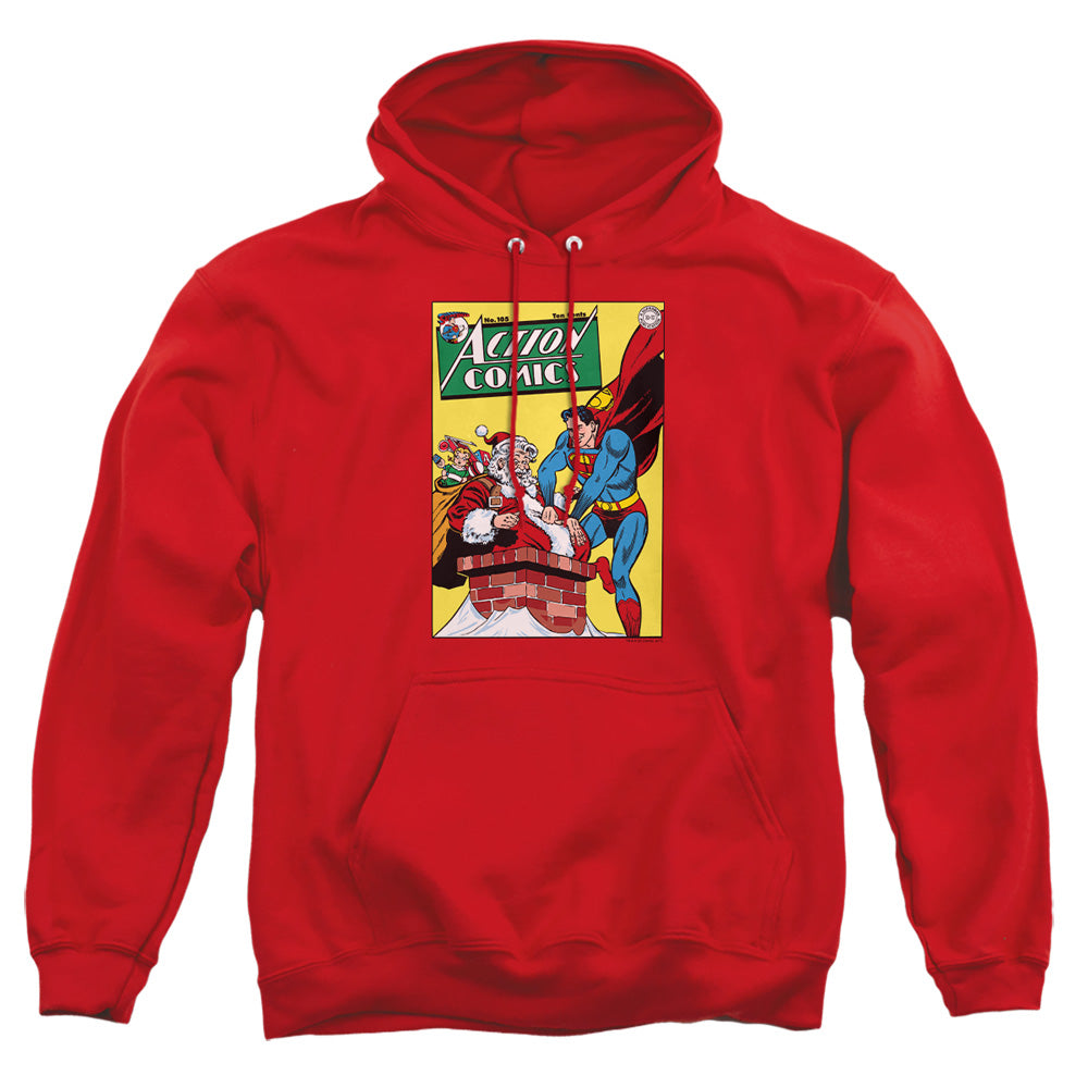 Dc Cover No. 105 Mens Hoodie Red Officially Licensed