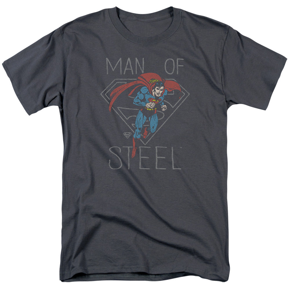 Dc Hardened Heart Mens T Shirt Charcoal Officially Licensed