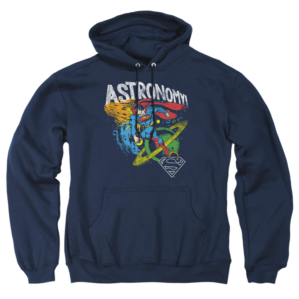 Dc Astronomy Mens Hoodie Navy Officially Licensed