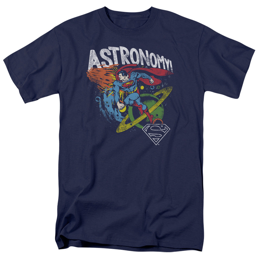 Dc Astronomy Mens T Shirt Navy Officially Licensed
