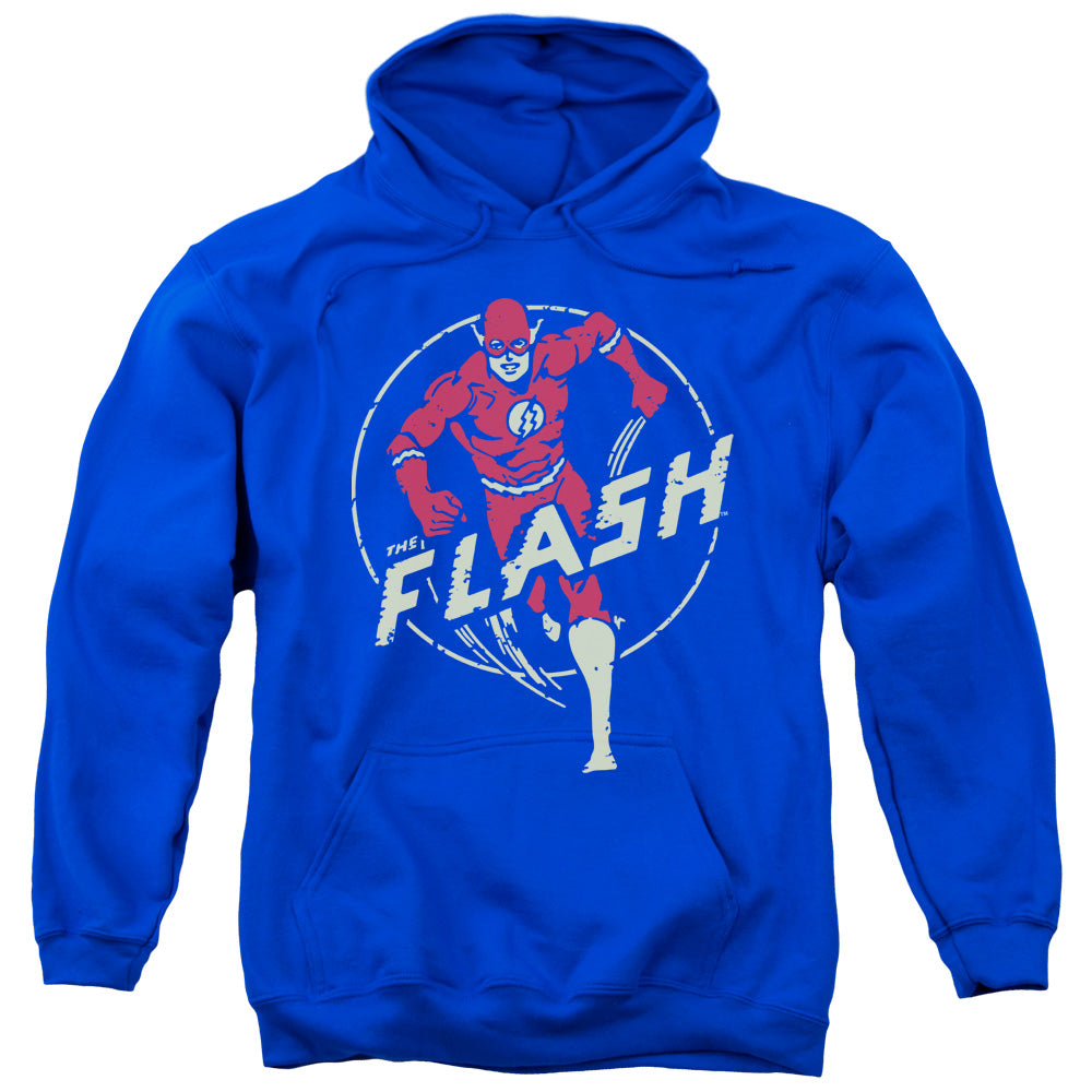 DC Comics Flash Flash Comics Mens Hoodie Royal Blue Officially Licensed