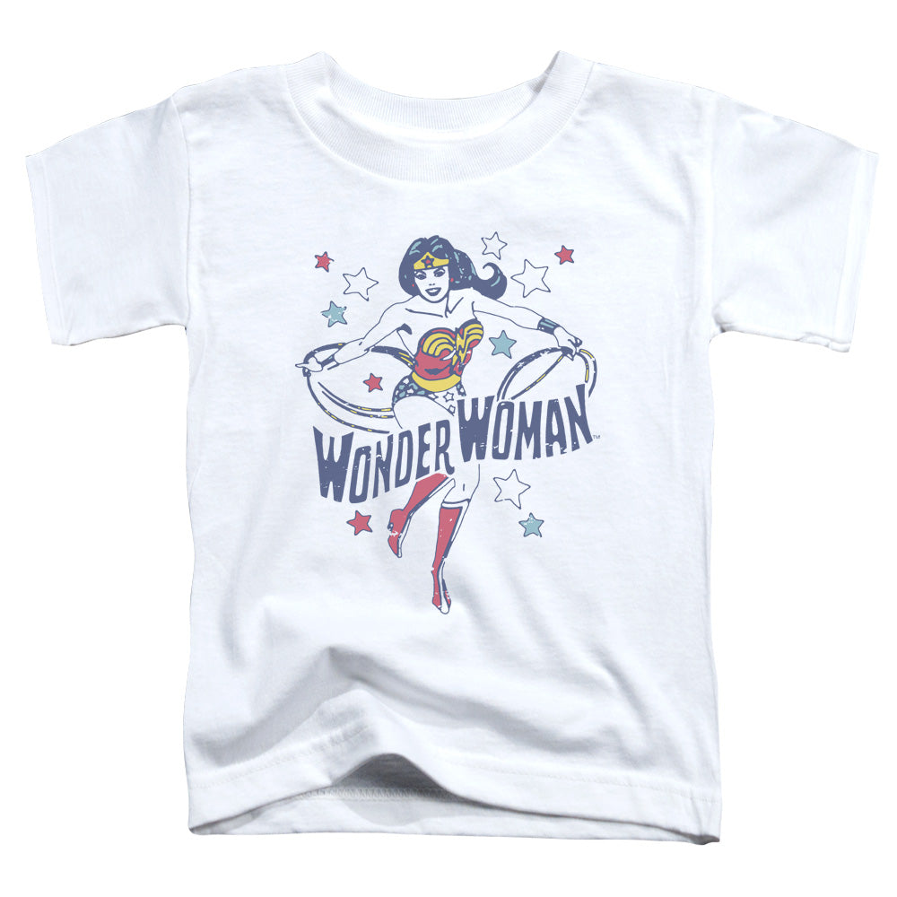 DC Comics Wonder Stars Toddler Kids Youth T Shirt White Officially Licensed